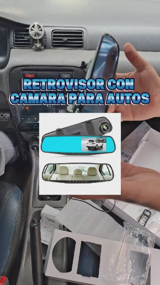 Retrovisor con Cámara delantera /trasera